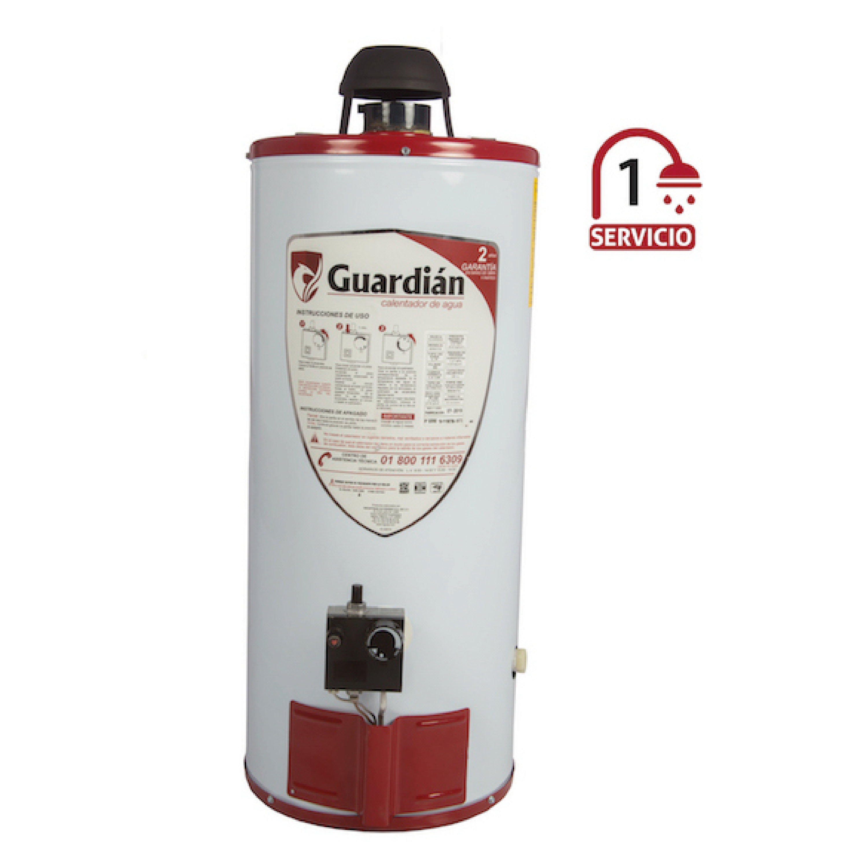 Calentador de depósito Guardían 40 litros