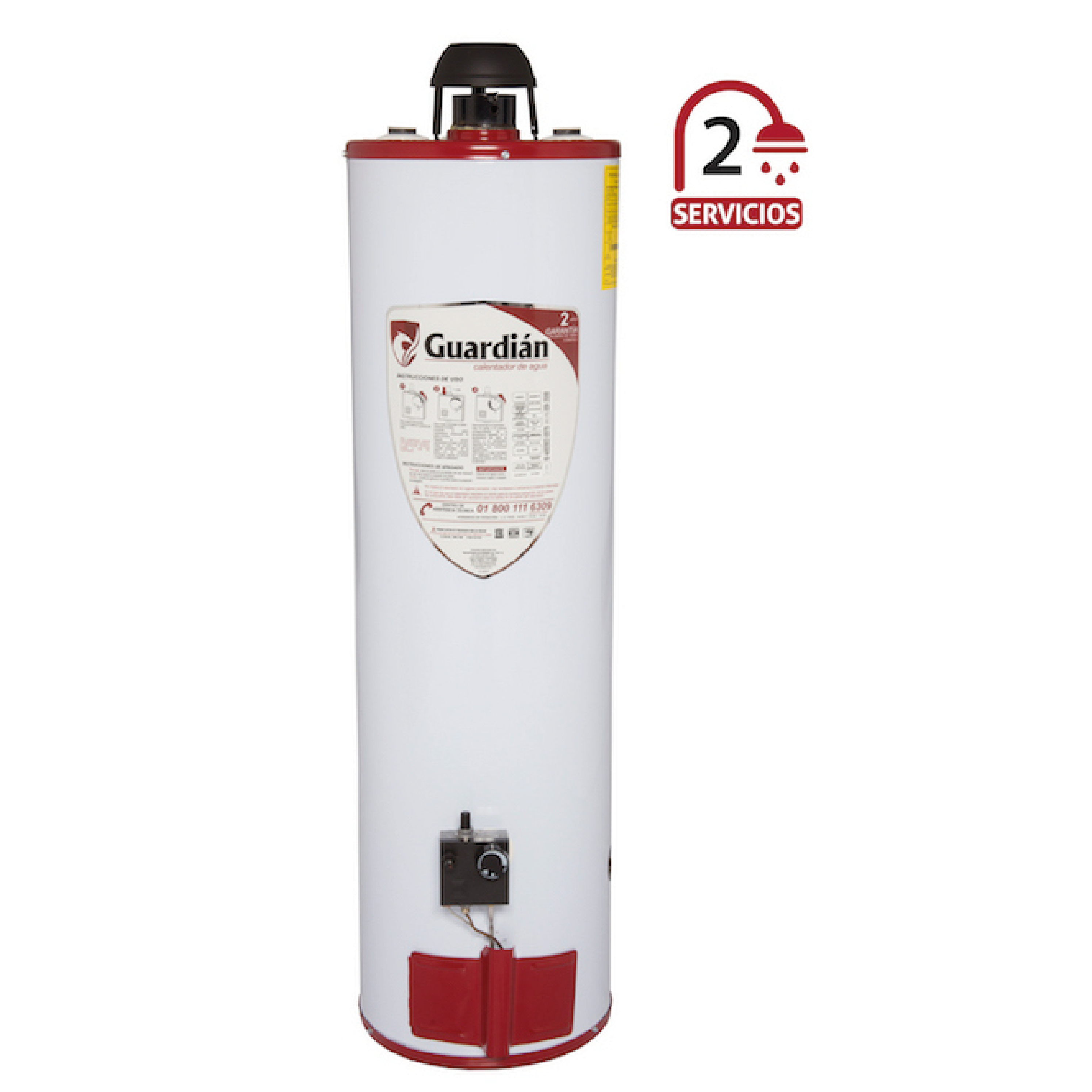 Calentador de depósito Guardían 60 litros