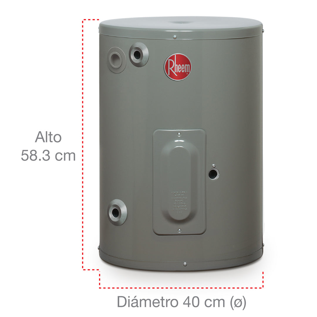 Calentador eléctrico de 38 litros