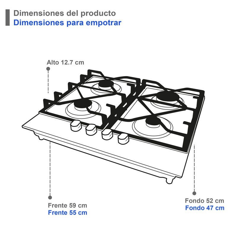 TRECCIA GLASS (CRISTAL NEGRO) 4Q - SUPRA