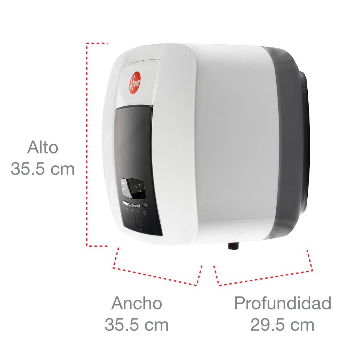 Calentador eléctrico de 10 litros