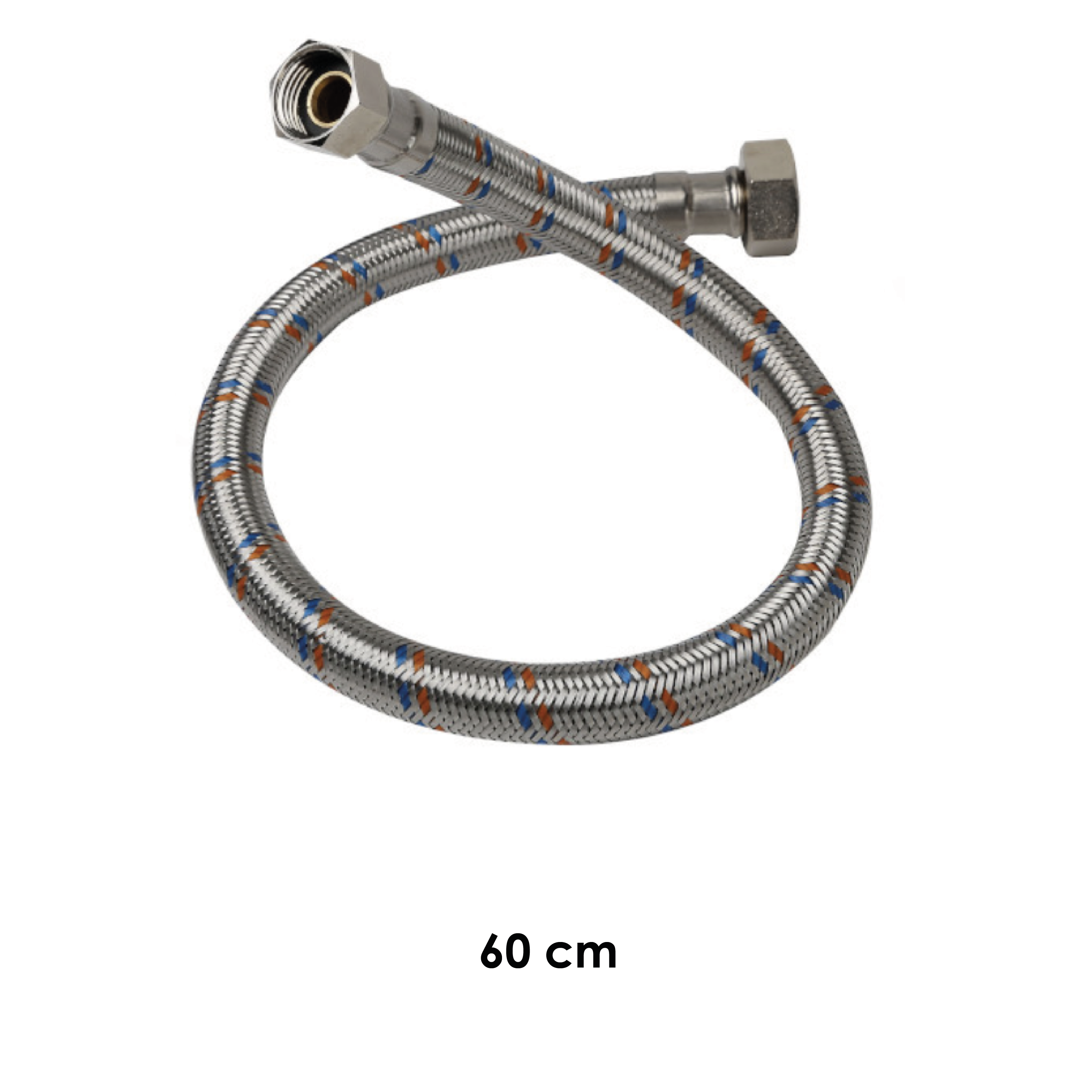 Manguera flexible para agua 3/4x1/2 HM