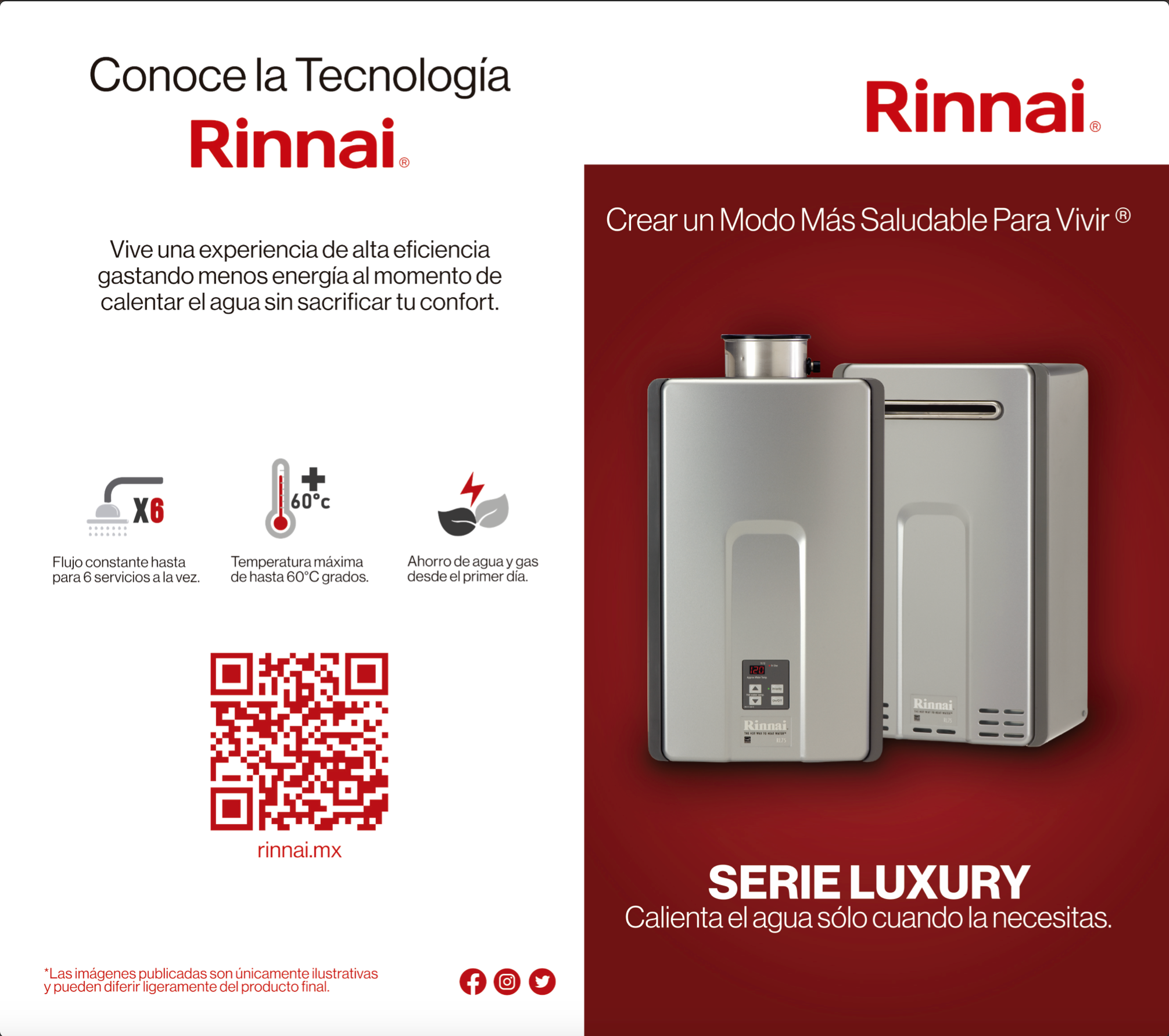 Rinnai Luxury RL75